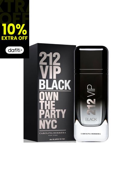 Perfume 212 Vip Black De Carolina Herrera Para Hombre 100 Ml