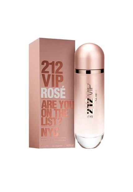 Perfume 212 Vip Rose De Carolina Herrera Para Mujer 125 Ml