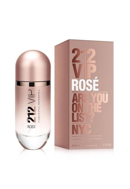 Perfume 212 Vip Rose De Carolina Herrera Para Mujer 80 Ml