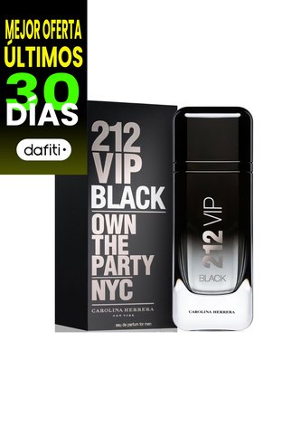 Perfume 212 Vip Black De Carolina Herrera Para Hombre 100 Ml Carolina Herrera
