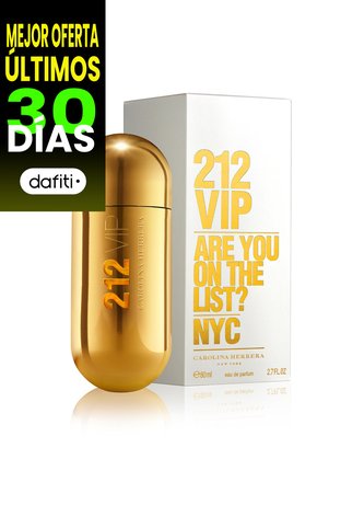 Perfume 212 Vip De Carolina Herrera Para Mujer 80 Ml Carolina Herrera