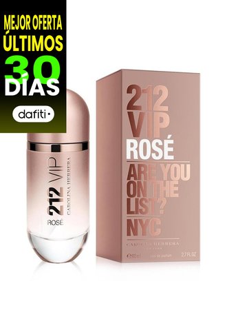 Perfume 212 Vip Rose De Carolina Herrera Para Mujer 80 Ml Carolina Herrera
