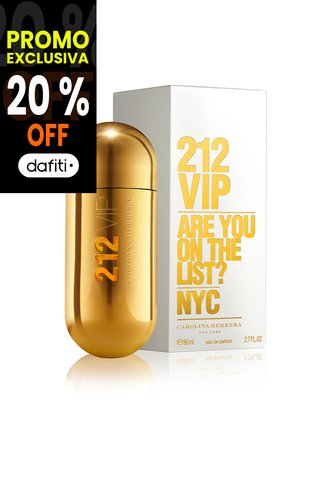 Perfume 212 Vip De Carolina Herrera Para Mujer 80 Ml Carolina Herrera