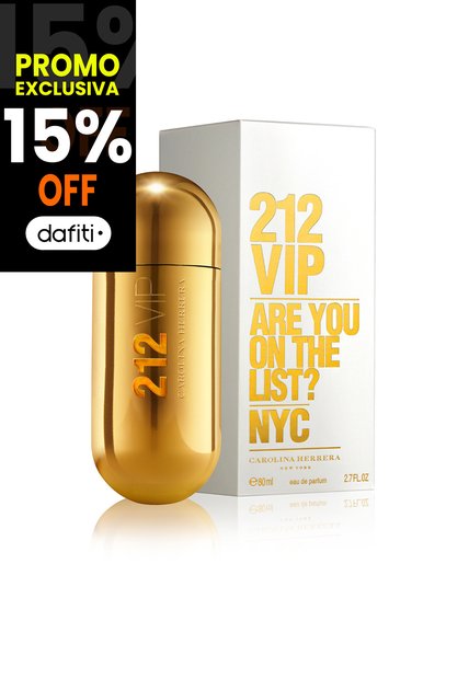 Perfume 212 Vip De Carolina Herrera Para Mujer 80 Ml