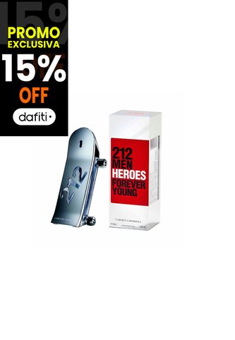 Perfume 212 Men Heroes De Carolina Herrera Para Hombre 90 Ml Carolina Herrera