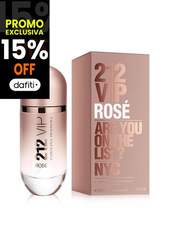 Perfume 212 Vip Rose De Carolina Herrera Para Mujer 80 Ml Carolina Herrera
