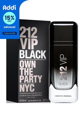 Perfume 212 Vip Black De Carolina Herrera Para Hombre 100 Ml Carolina Herrera