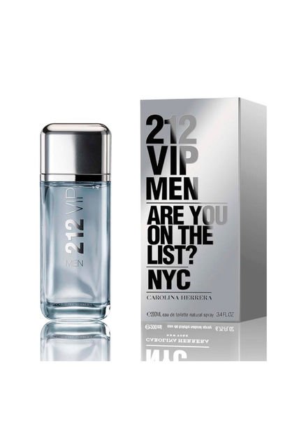 Perfume 212 Vip Men De Carolina Herrera Para Hombre 200 Ml