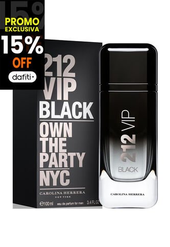 Perfume 212 Vip Black De Carolina Herrera Para Hombre 100 Ml Carolina Herrera