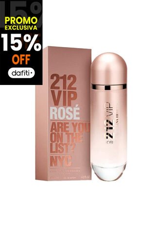 Perfume 212 Vip Rose De Carolina Herrera Para Mujer 125 Ml Carolina Herrera