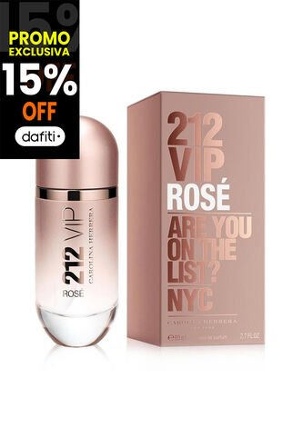 Perfume 212 Vip Rose De Carolina Herrera Para Mujer 80 Ml Carolina Herrera