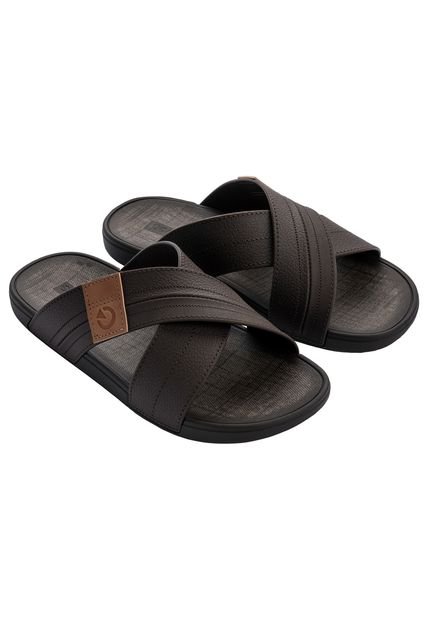 SANDALIAS MARRON CARTAGO DAKAR SLIDE AD