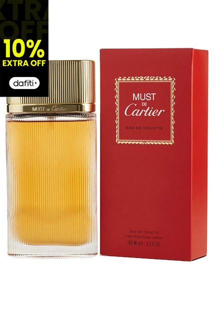 Perfume Must Edt De Cartier Para Mujer 100 Ml
