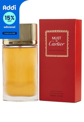 Perfume Must Edt De Cartier Para Mujer 100 Ml Cartier