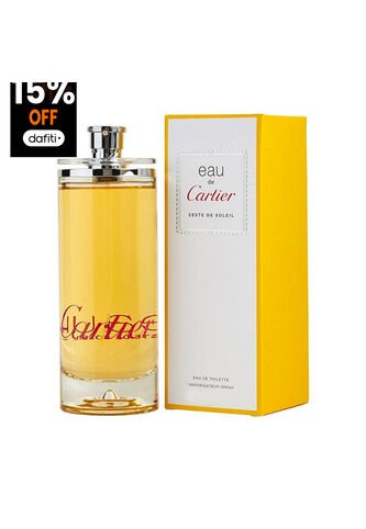 Perfume Eau Zeste De Soleil De Cartier Para Hombre 200 Ml Cartier