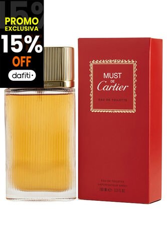 Perfume Must Edt De Cartier Para Mujer 100 Ml Cartier