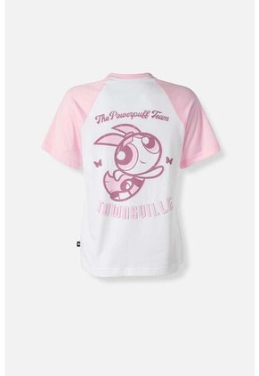 Camiseta De Las Chicas Superpoderosas Regular Fit Para Mujer XS