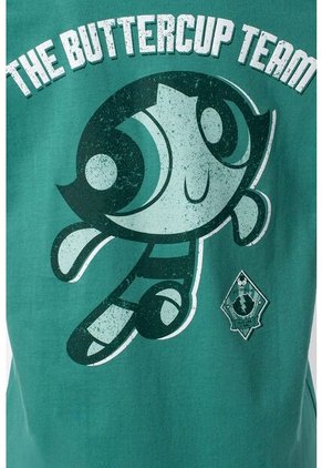 Camiseta De Las Chicas Superpoderosas Regular Fit Para Mujer S