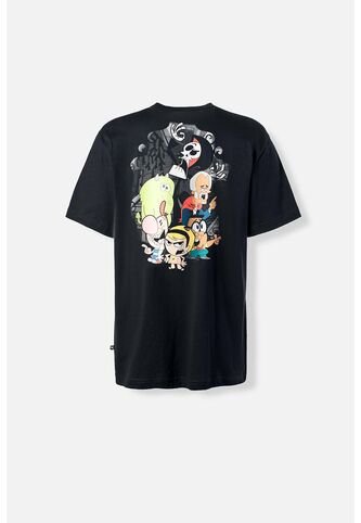 Camiseta De Billy Y Mandy Regular Fit Para Hombre M CARTOON NETWORK