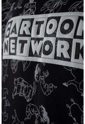 Buzo De Cartoon Network Negro Con Capucha Para Hombre XL