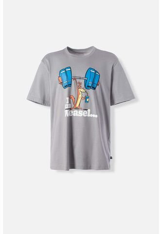 Camiseta De Soy La Comadreja Regular Fit Para Hombre M CARTOON NETWORK