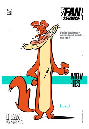 Camiseta De Soy La Comadreja Regular Fit Para Hombre L