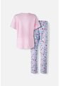 Pijama De Coraje De Pantalón Largo Multicolor Para Mujer M de CARTOON NETWORK