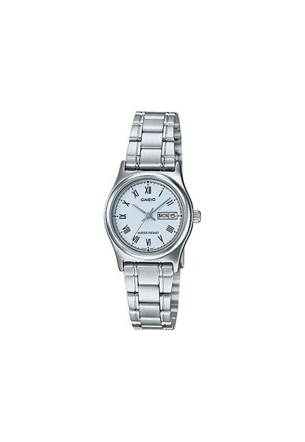Reloj Para Mujer Casio Casio Ltp-V006D-2Budf Plateado