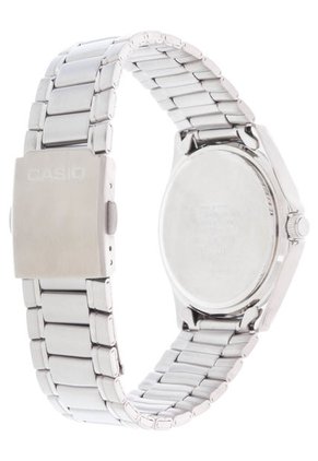 Reloj Casio Plateado-Azul