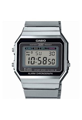 Reloj Para Unisex Casio A-700W-1A Plateado