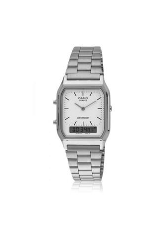 Reloj Para Hombre Casio Aq-230A-7D Plateado Casio