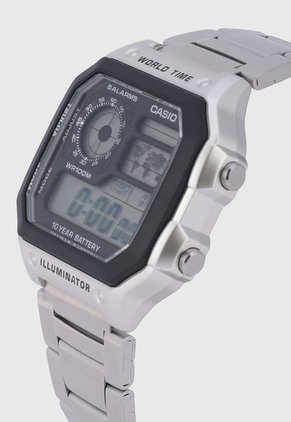 Reloj Plateado CASIO AE-1200WH