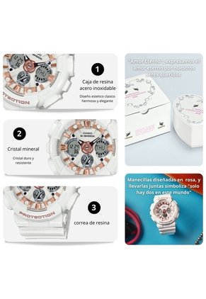 Reloj Casio G-SHOCK En Pareja LOV-20A-7A Diseño Deportivo
