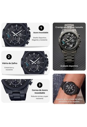 Reloj Casio EDIFICE EFR-S567DC-1A Diseño Deportivo