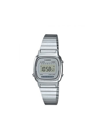 Reloj Para Unisex Casio La-670Wa-7 Plateado Casio