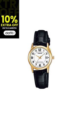 Reloj Para Hombre Casio Ltp_V002Gl_7B Negro Casio