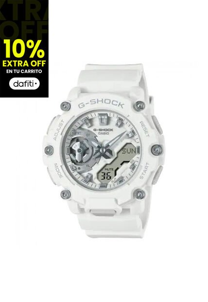 Reloj Casio Modelo GMAS2200M-7ADR Blanco Mujer