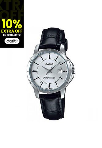 Reloj Para Mujer Casio Casio Ltp-V004L-7Audf Negro Casio