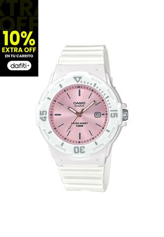 Reloj Para Mujer Casio Lrw200H-4E3Vdf Blanco Casio