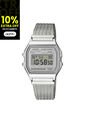 Reloj Casio Modelo A158WEM-7DF Plateado Unisex de Casio