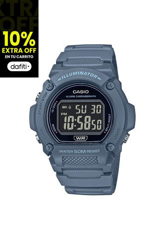 Reloj Casio W-219HC-2BVDF Para Mujer Casio