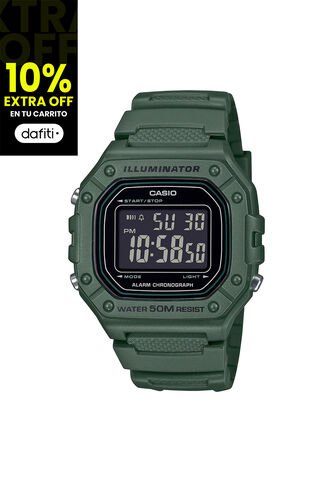 Reloj Casio W-218H-3BVDF Para Unisex Casio
