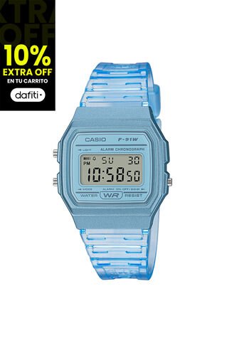 Reloj Casio F-91WS-2DF Para Mujer Casio