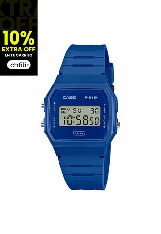 Reloj Casio Unisex F-91WB-2A1DF Casio