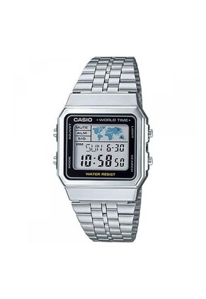 Reloj Para Hombre Casio A_500Wa_1 Plateado