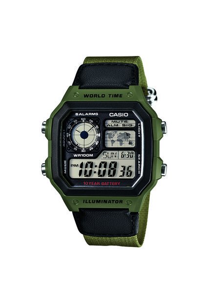 Reloj Casio AE-1200WHB-3BVDF Para Hombre