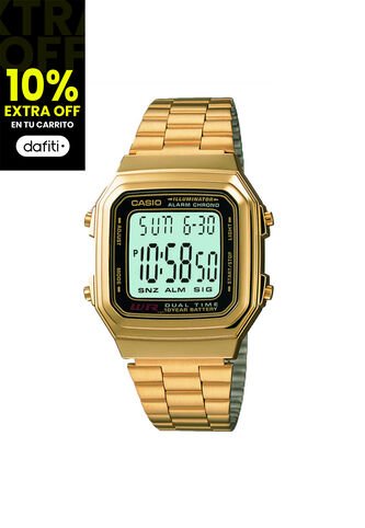 Reloj Casio Unisex A178WGA-1ADF Casio