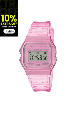 Reloj Casio Mujer F-91WS-4DF Casio