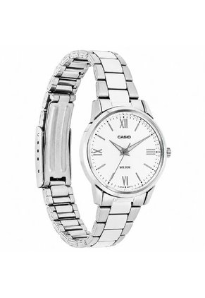Reloj Casio Modelo LTP-1303DD-7AVDF Plateado Mujer