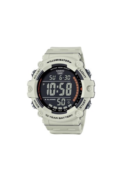 Reloj Casio Modelo Ae-1500wh-8b2v Blanco Hombre